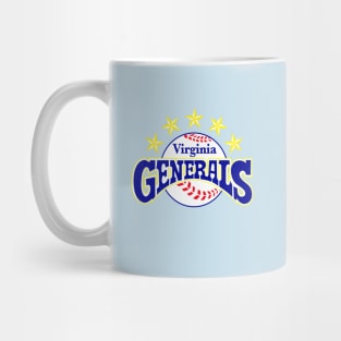 Defunct Virginia Generals Minor League Baseball 1988 Mug